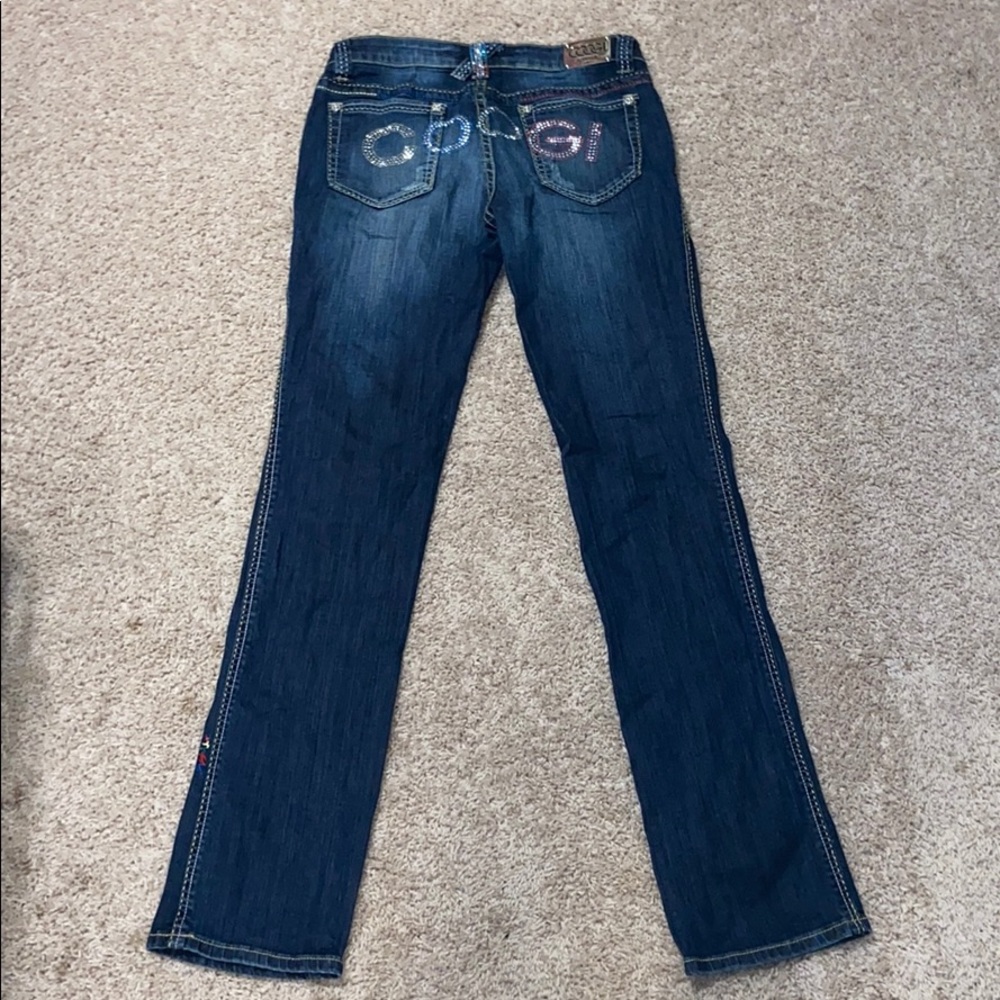 Authentic Coogi Jeans straight leg denim- size 7/8 - Picture 2 of 16